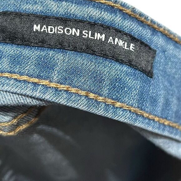 Jones New York Signature Women’s Madison Slim Ankle Denim Jeans, Size 12 - Picture 4 of 9